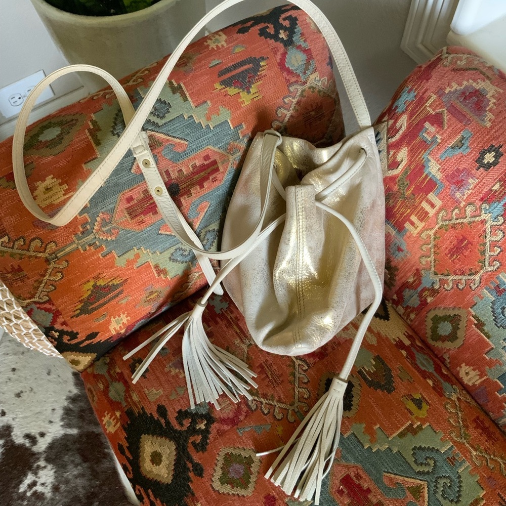 Gold and Cream Women's Bag by Hobo